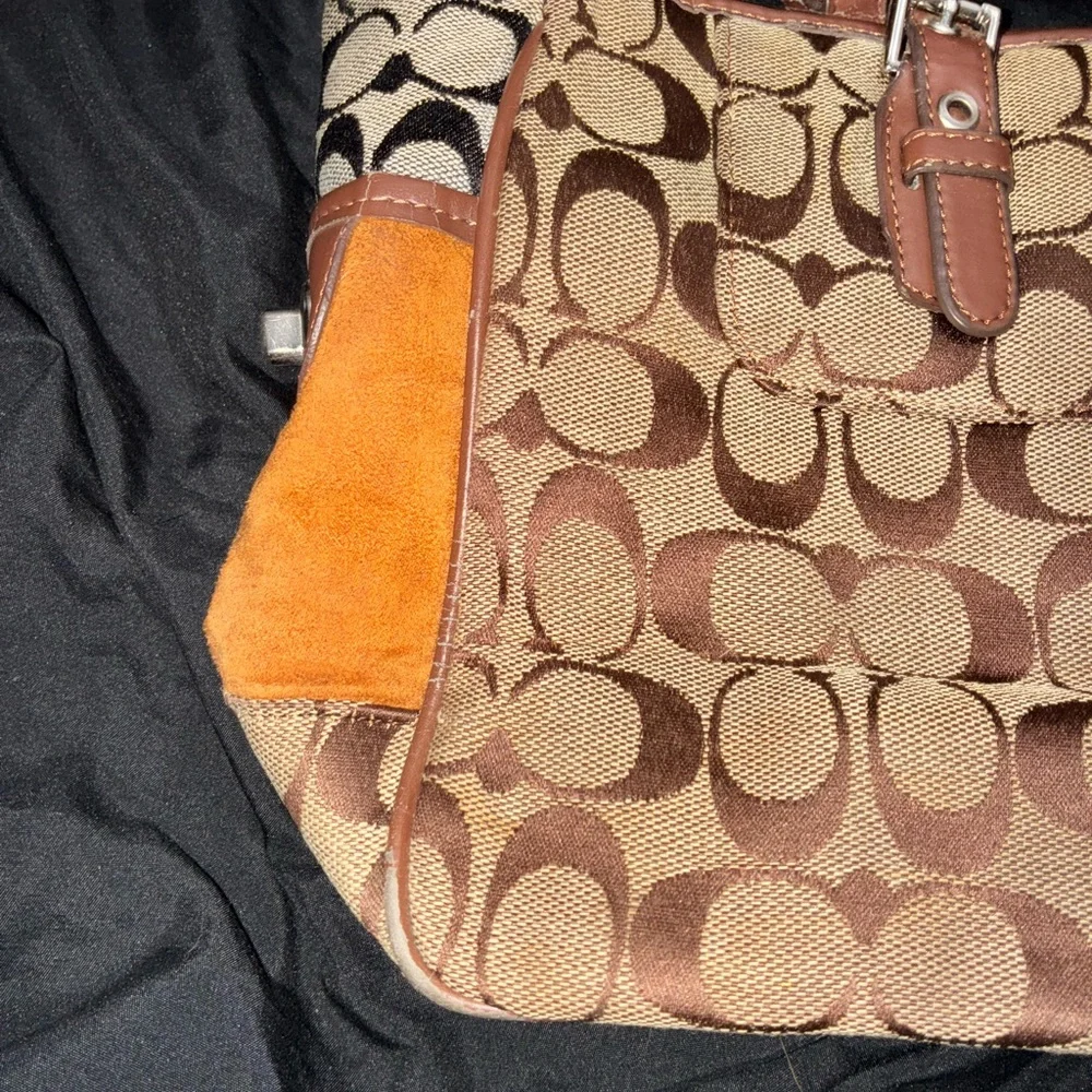 Coach Multicolor Patchwork Shoulder Bag - Picture 10 of 16